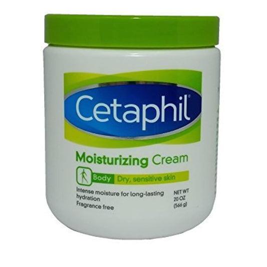 Cetaphil Moisturizing Cream – Fragrance-Free, 8.8 oz, Intense Hydration for Dry & Sensitive Skin