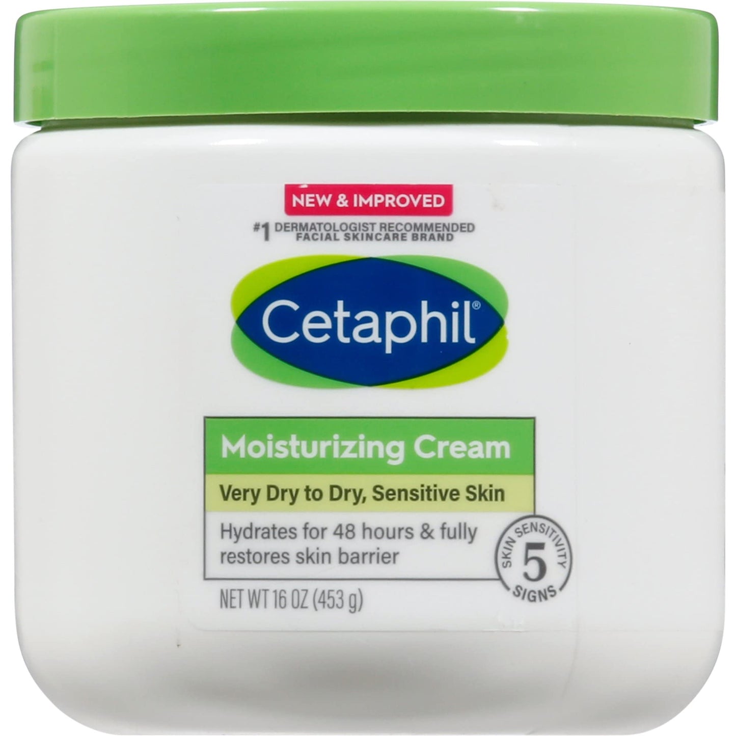 Cetaphil Moisturizing Cream – Fragrance-Free, 8.8 oz, Intense Hydration for Dry & Sensitive Skin
