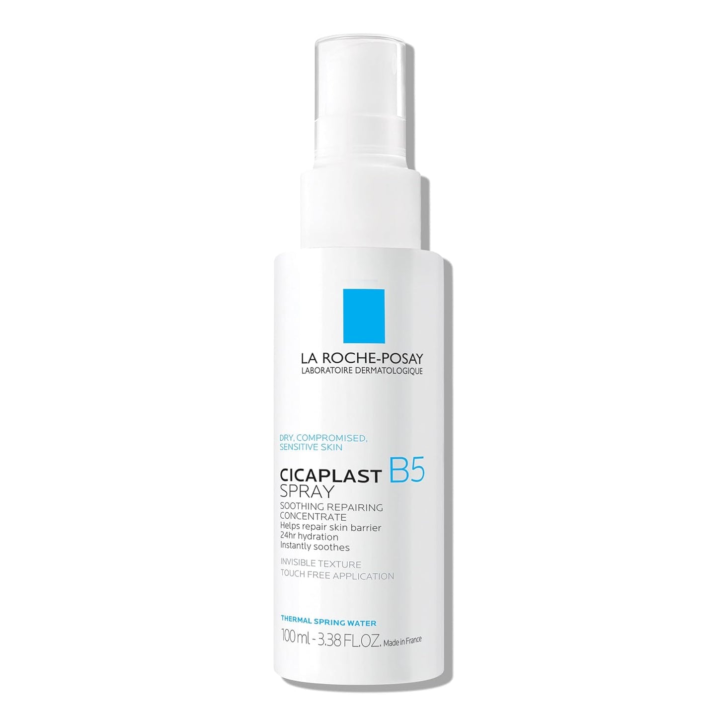 La Roche-Posay Cicaplast B5 Spray – Hydrating Face & Body Mist with Vitamin B5 & Madecassoside – Soothes, Repairs & Strengthens Skin Barrier