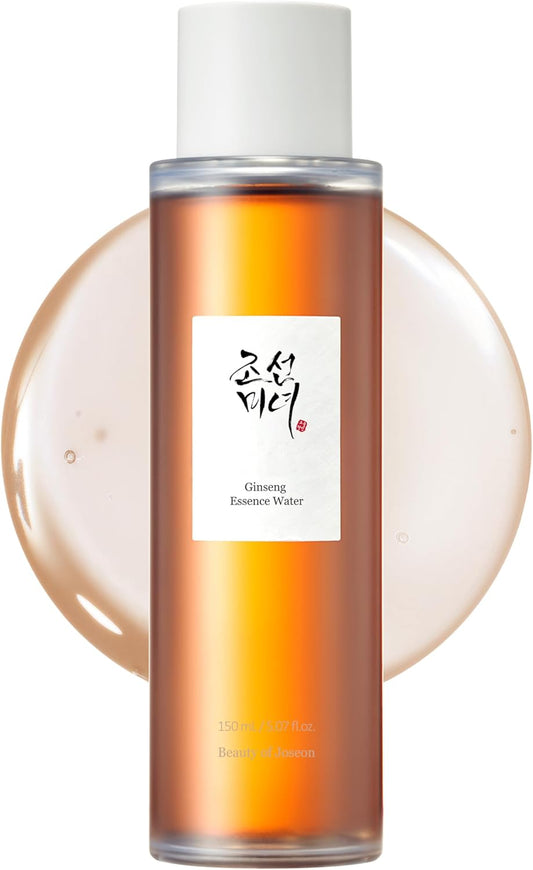 Beauty of Joseon Ginseng Essence Water – Hydrating Korean Face Toner with 80% Ginseng & Niacinamide for Moisture, Radiance & Skin Balance (150ml / 5 fl.oz)