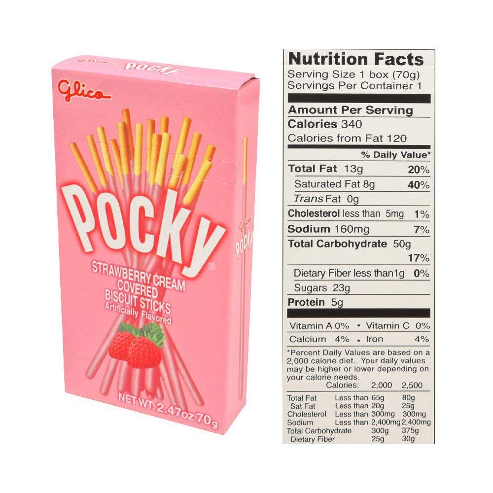 Glico’s Pocky Biscuit Sticks Combo Pack – 3 Flavours: Strawberry, Double Choco & Cookies & Cream (47g Each, Imported)