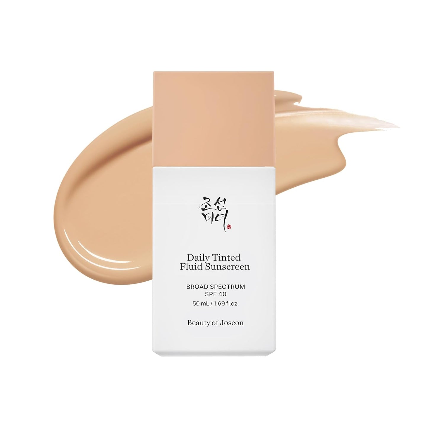 Beauty of Joseon Daily Tinted Fluid Sunscreen SPF 40 | 12 Shades, Moisturizing Korean Face Sunscreen, Broad Spectrum, Lightweight & Natural Finish (50ml / 1.69 fl oz)