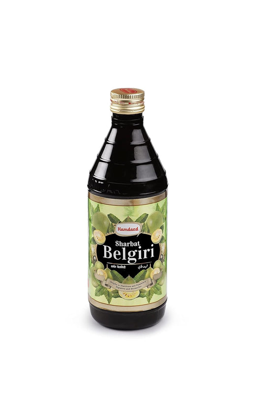 Hamdard Sharbat Belgiri 500ml (Pack of 2) | Natural Digestive & Cooling Drink | Relieves Constipation & Diarrhea