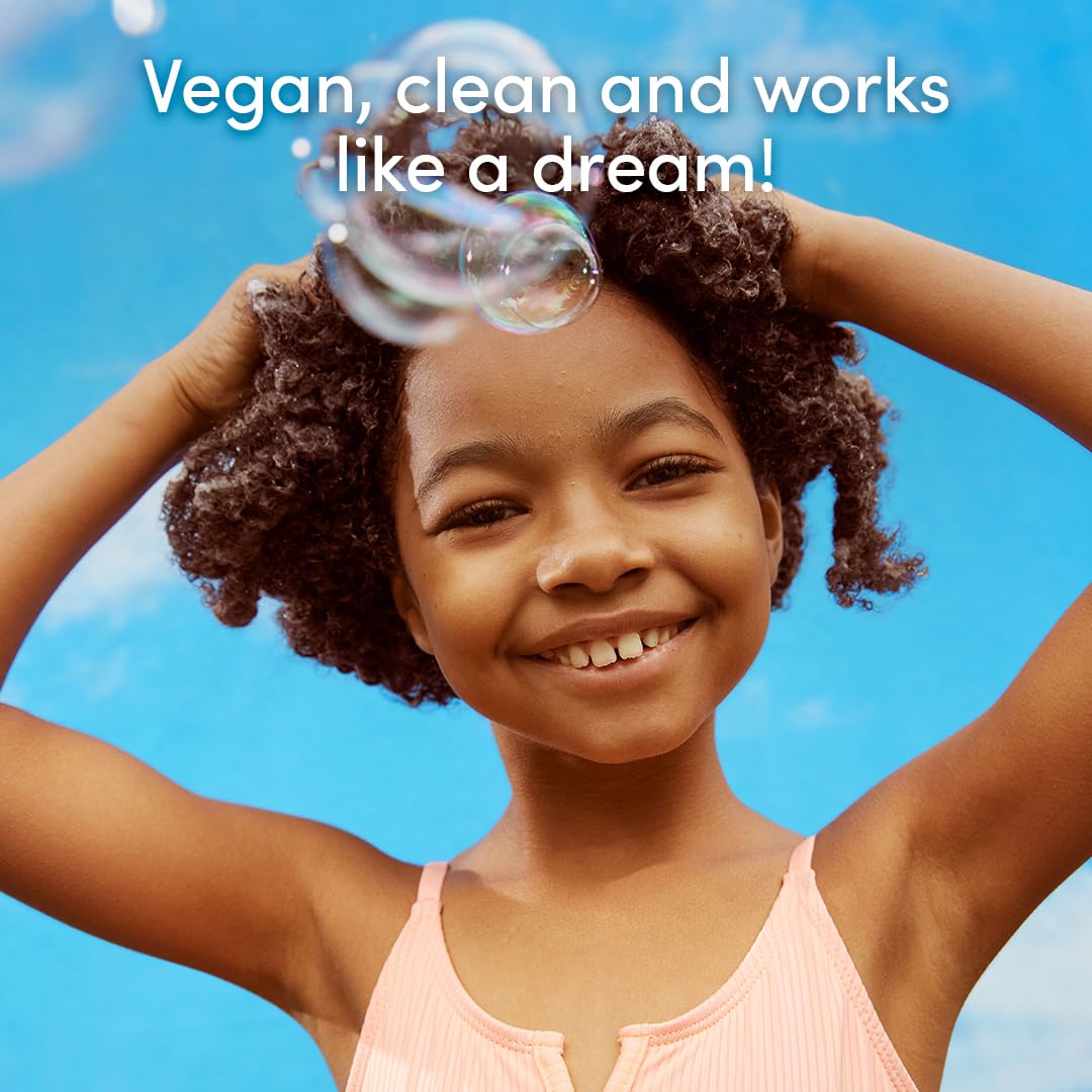 Evereden Kids Haircare Set – Gentle Detangling Shampoo & Conditioner with Plant Protein & Argan Oil | Vegan, Tear-Free & Sulfate-Free (Ages 3+)t