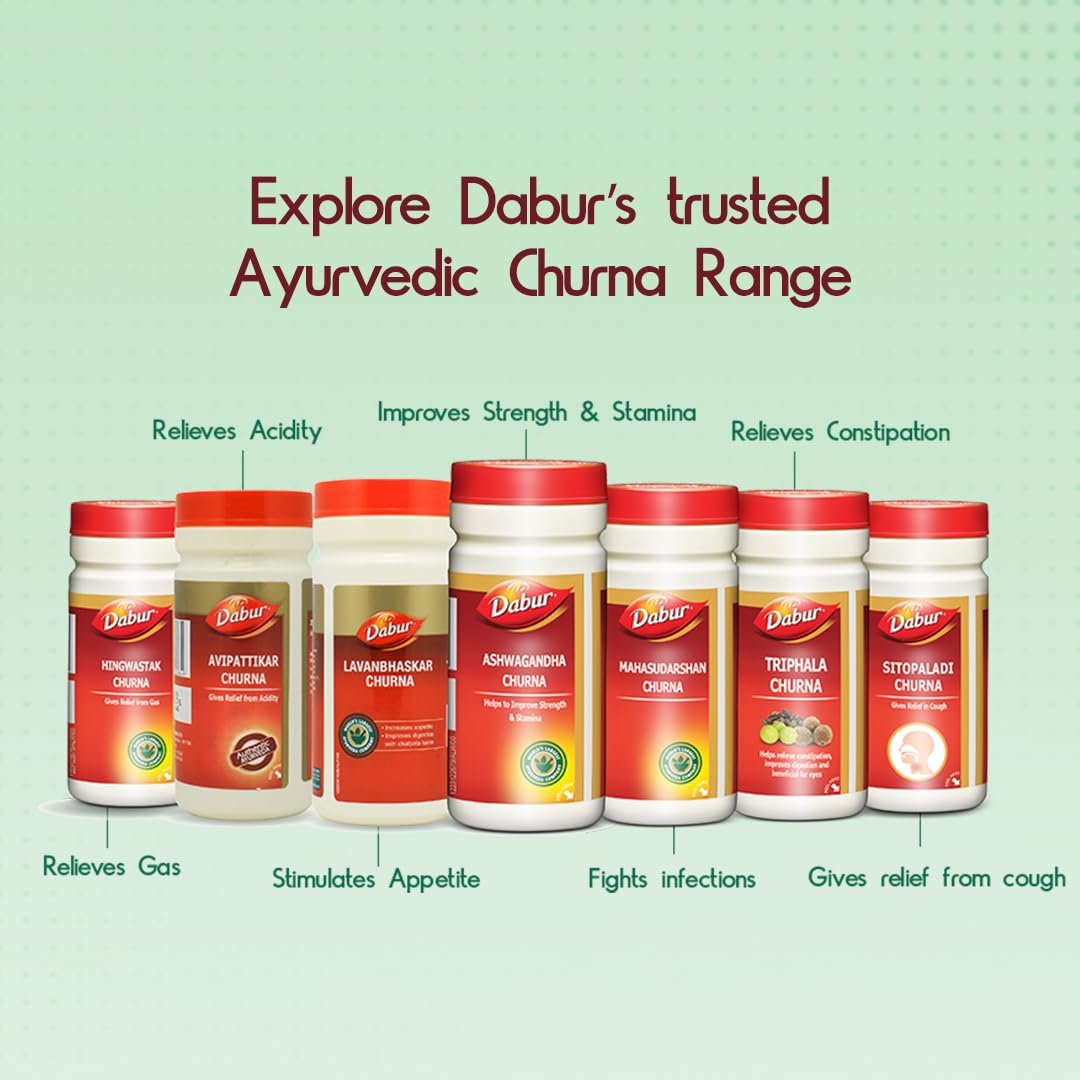 Dabur Triphala Churna Ayurvedic Powder for Digestion & Detox – 500g
