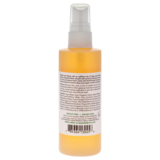 Mario Badescu Facial Spray with Aloe, Sage & Orange Blossom – Hydrating & Refreshing Face Mist for All Skin Types – 4 fl oz