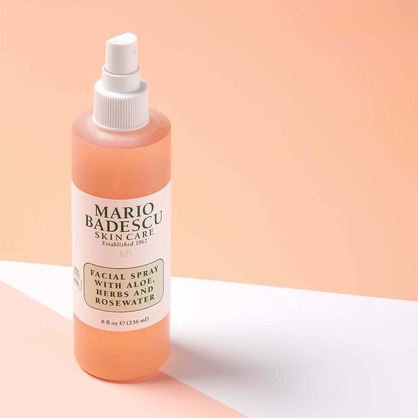 Mario Badescu Facial Spray with Aloe, Herbs & Rosewater – Hydrating Face Mist, 8oz