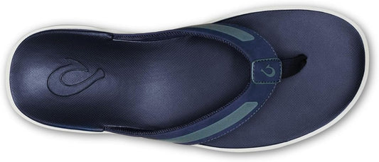 OLUKAI Leeward Men's Beach Sandals – Quick-Dry, Water-Friendly Flip Flops with Arch Support & All-Day Comfort