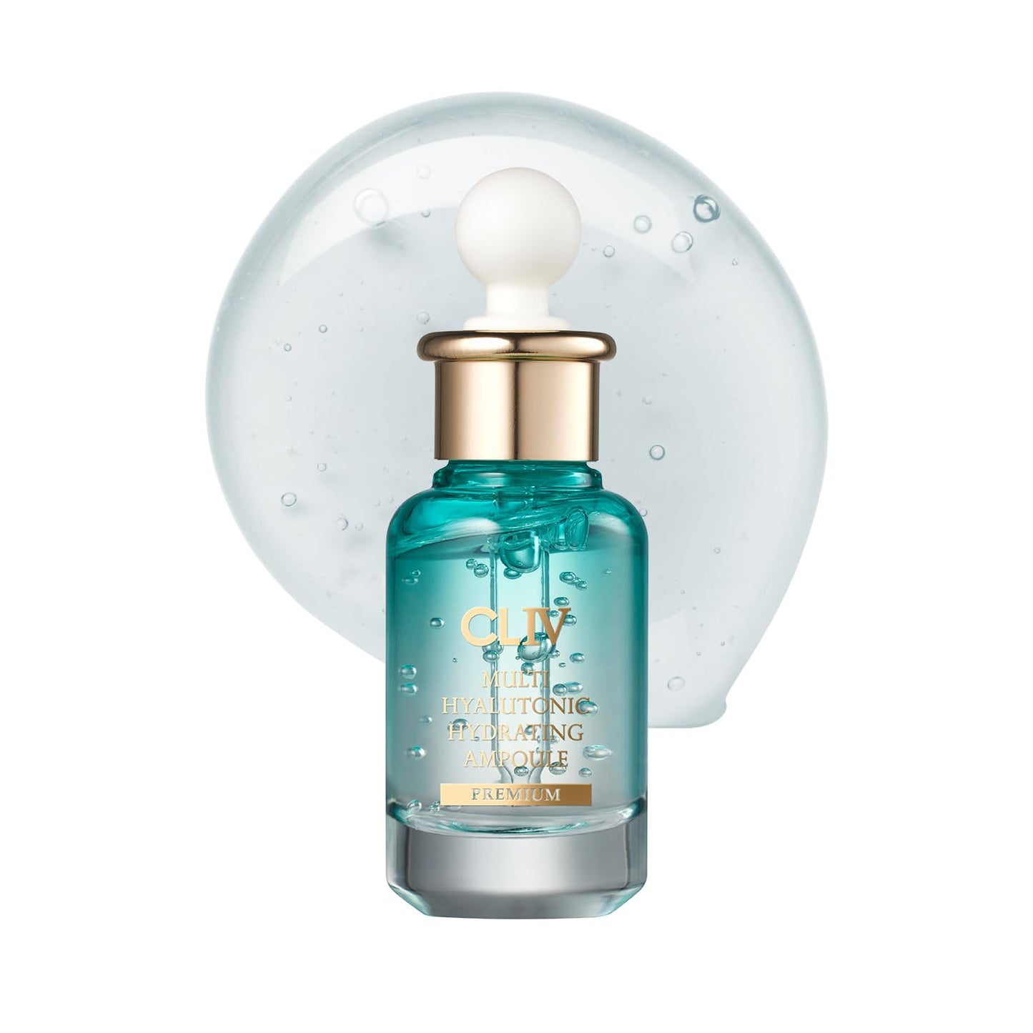 CLIV Multi Hyaluronic Hydrating Ampoule Serum – 85% Hyaluronic Acid with 8-Layer Hydration, Ceramides & Panthenol – Korean Skincare 30ml