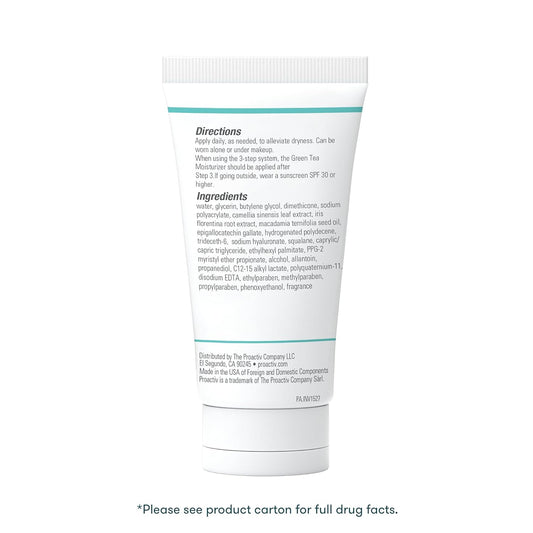 Proactiv Green Tea & Hyaluronic Acid Moisturizer – Lightweight Hydrating Face Cream for Dry, Oily & Acne-Prone Skin, 3 oz