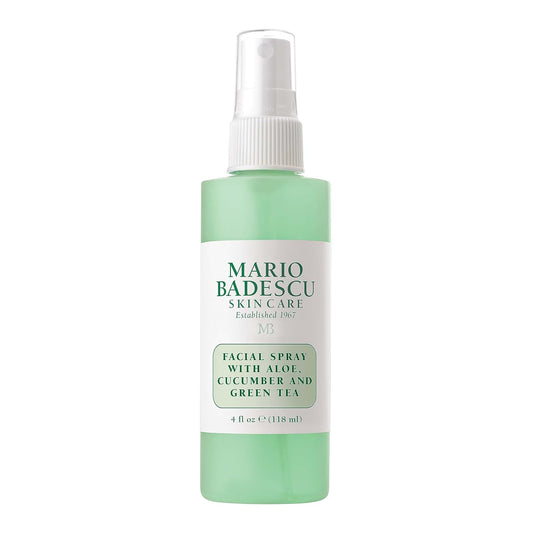 Mario Badescu Facial Spray with Aloe, Cucumber & Green Tea – Hydrating & Refreshing Face Mist for All Skin Types