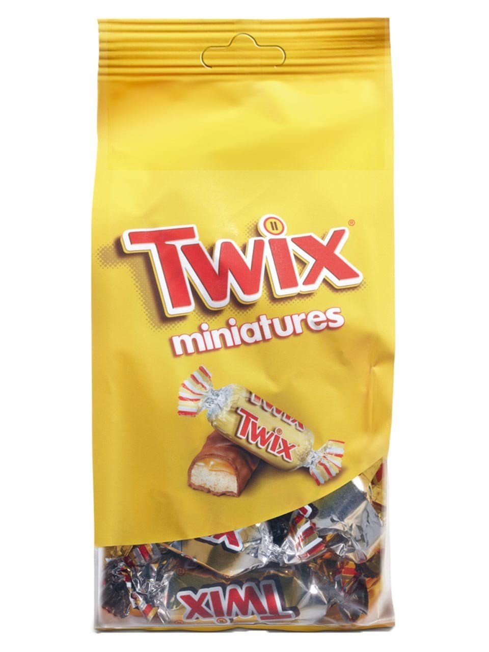 Twixs Miniatures Chocolate Bars – Caramel & Biscuit Bites 220g (Imported, Individually Wrapped)