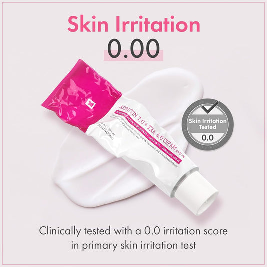 TOSOWOONG Arbutin 7% + Tranexamic Acid 4% Cream – Korean Dark Spot Corrector with Niacinamide & Glutathione for Pigmentation, Freckles & Uneven Skin Tone (50ml / 1.69 fl.oz.)