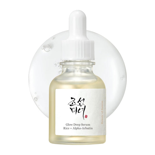 Beauty of Joseon Glow Deep Serum with Rice & Alpha-Arbutin | Korean Daily Face Serum for Uneven Skin Tone, Dark Spots & Hydration (30ml / 1 fl. oz)