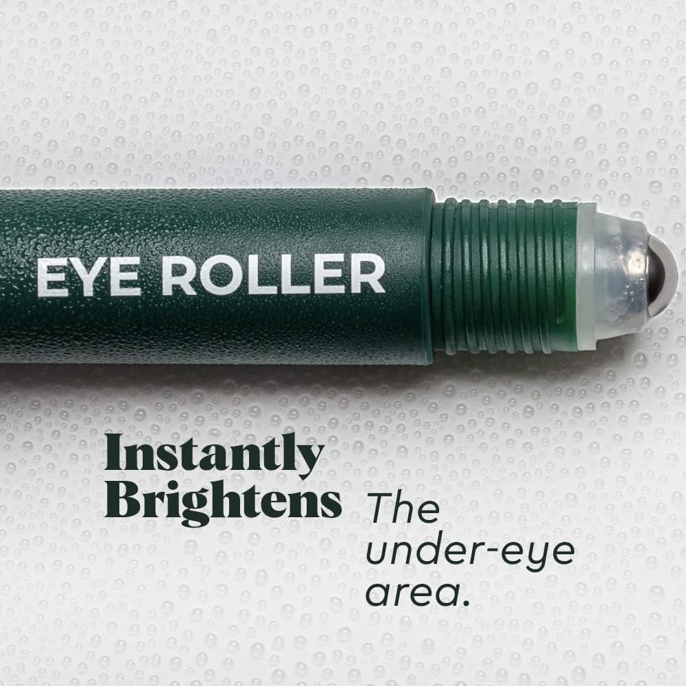 Wolf Project Under Eye Roller – Caffeine, Vitamin C & Peptides Eye Serum for Dark Circles, Puffiness & Fine Lines (Gel-Based, 15ml)