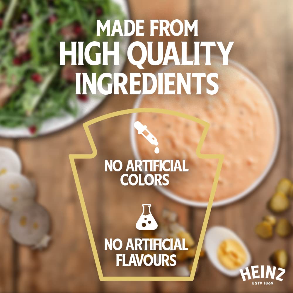Heinz Thousand Island Dressing – Creamy & Tangy Salad Dressing (225ml)