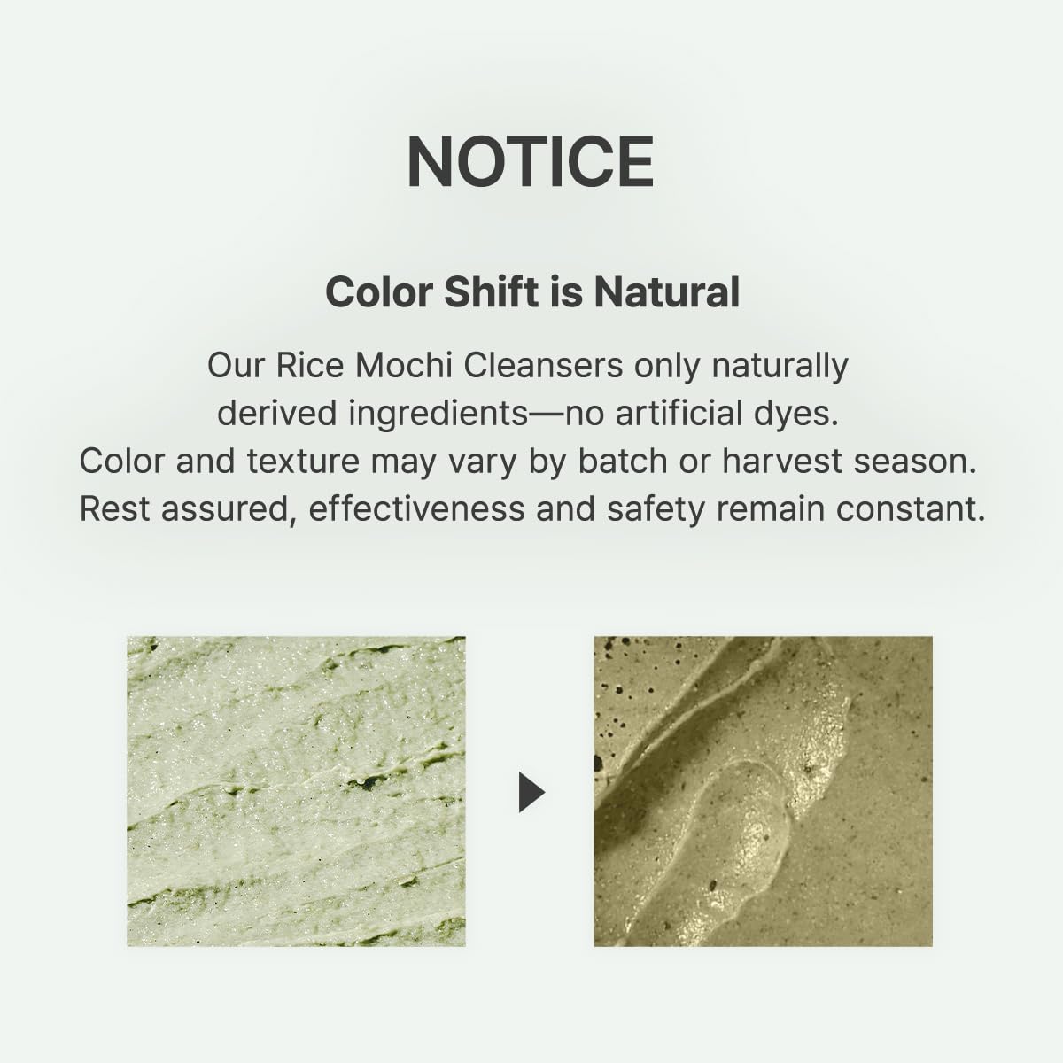 Korean Rice Mochi Face Cleanser – 3-in-1 Brightening Mask, Foaming Cleanser & Gentle Scrub with Rice Water & Green Tea, 120g