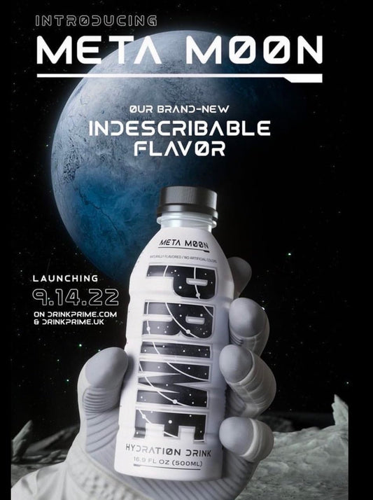 Primes Meta Moon Hydration Drink – Zero Sugar, BCAAs, Electrolytes & Coconut Water | 500ml Bottle (Imported)