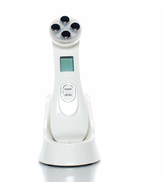 Dispositivo de rejuvenecimiento facial LuxuryGlow EMS RF: reafirmante y antienvejecimiento de la piel