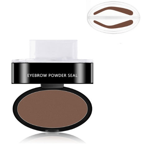 LuxuryGlow Waterproof Eyebrow Stamp Kit with Stencils – Instant Natural Brows