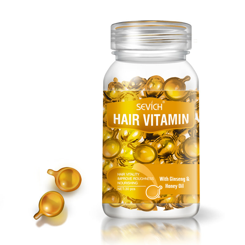 Cápsulas para el cuidado del cabello SEVICH: fortalecen, reparan y suavizan el cabello con frizz