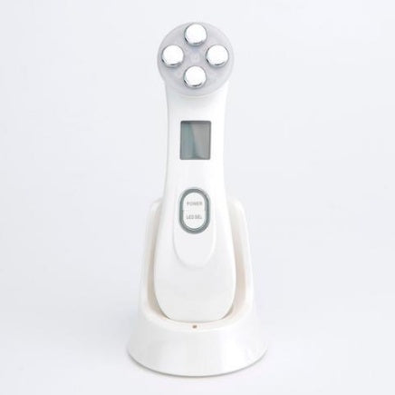 جهاز تجديد شباب الوجه LuxuryGlow EMS RF - أداة لشد البشرة ومكافحة الشيخوخة