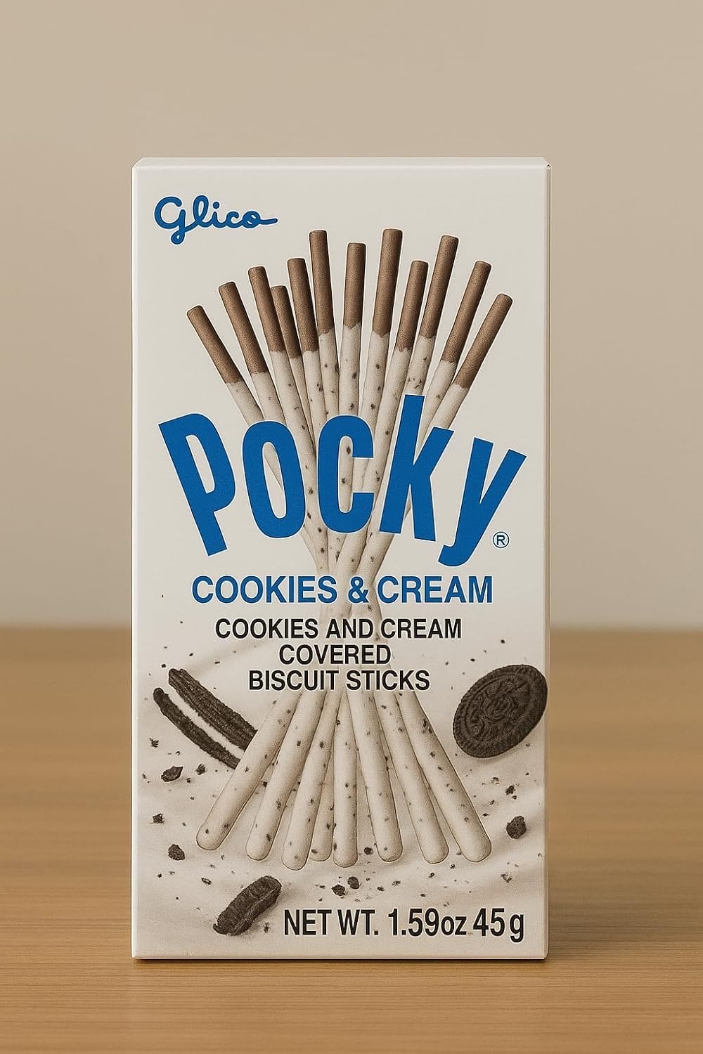 Pocky Chocolate Sticks Variety Pack – 8 Flavours of Crunchy Biscuit Sticks (Chocolate, Cookies & Cream, Double Choco, Strawberry) 45g Each, Imported