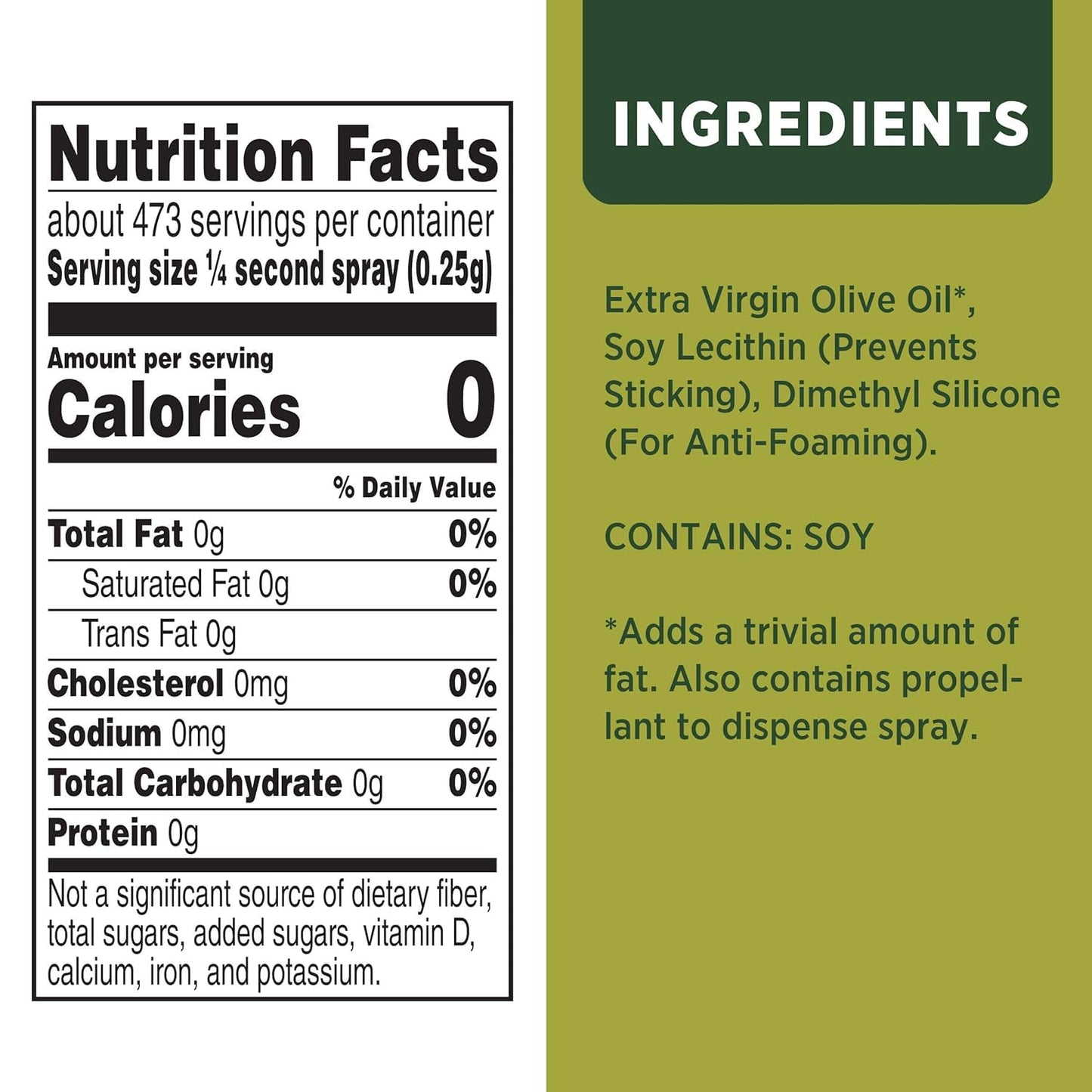 Pam Olive Oil Extra Virgin Non-Stick Cooking Spray – Healthy, No Preservatives (141g, Imported)