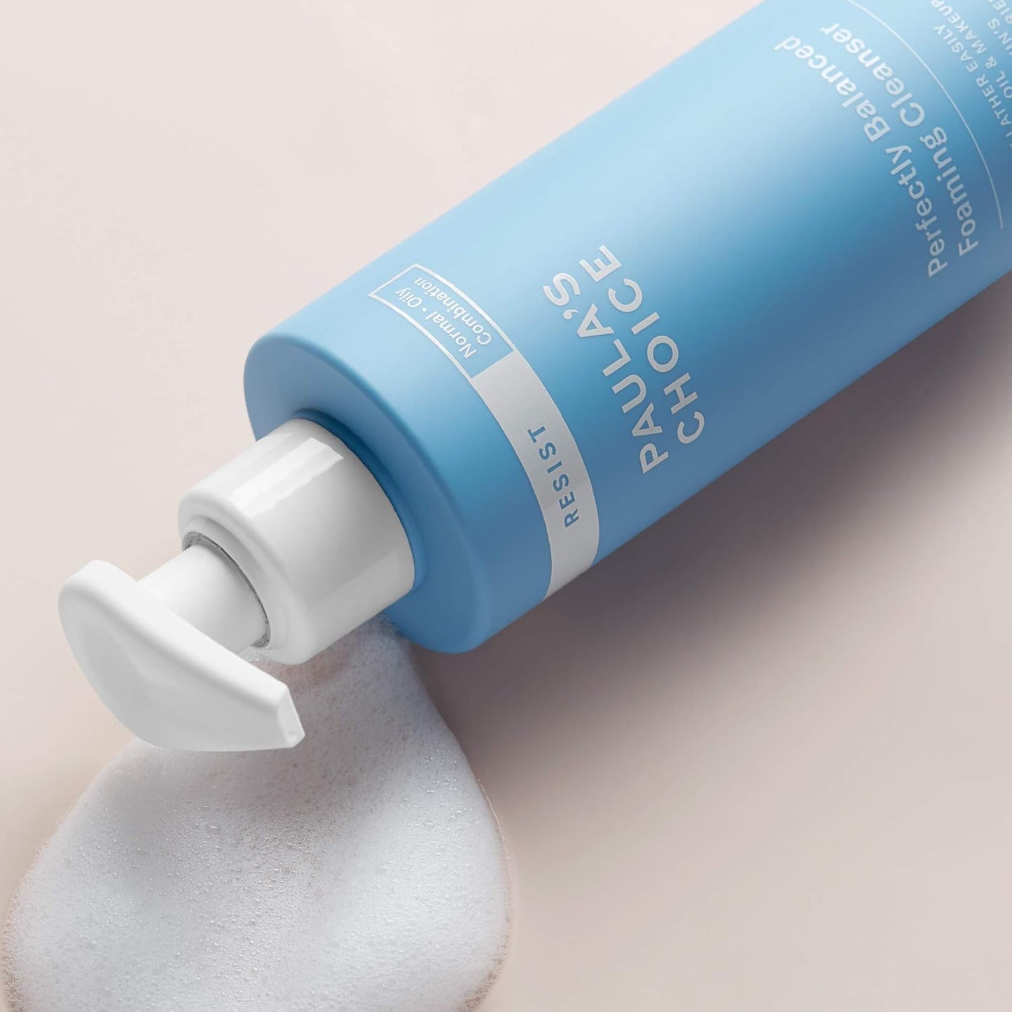 Paula’s Choice RESIST Perfectly Balanced Foaming Facial Cleanser with Hyaluronic Acid & Aloe – Anti-Aging Face Wash for Oily Skin & Large Pores, 6.4 fl oz
