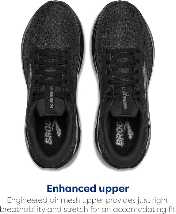 Brooks Men’s Adrenaline GTS 24 Running Shoes – Supportive Cushioning & Smooth Stride