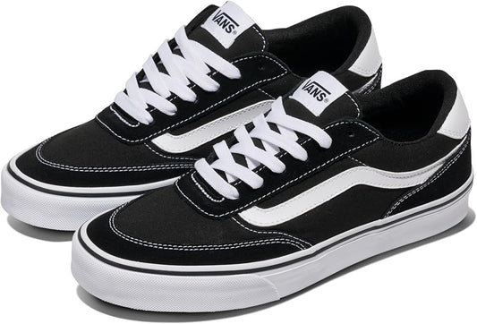 Vans Men’s Brooklyn LS Sneakers | Suede Low-Top Streetwear Shoes