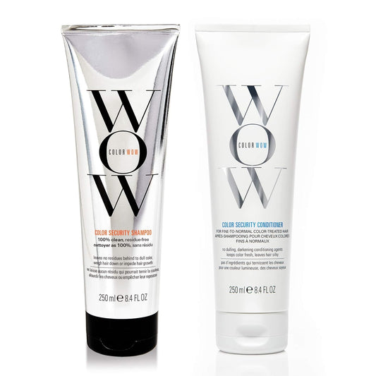 COLOR WOW Dream Clean Duo | Sulfate-Free Color Security Shampoo & Weightless Conditioner | Glossy, Hydrated Hair | 100% Clean Formula
