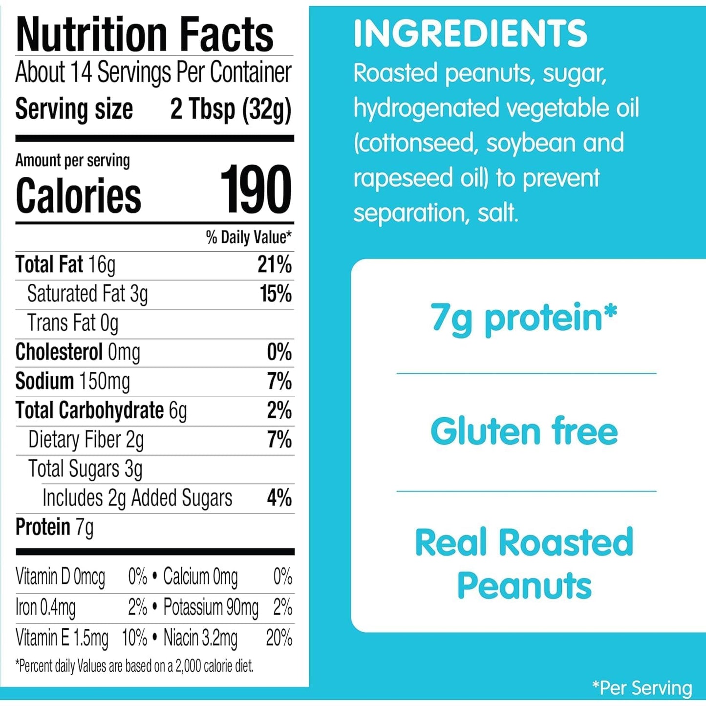 Skippy’s Creamy Peanut Butter Spread – Smooth, Protein-Rich, Preservative-Free, and Delicious 462g Jar (Imported from USA)