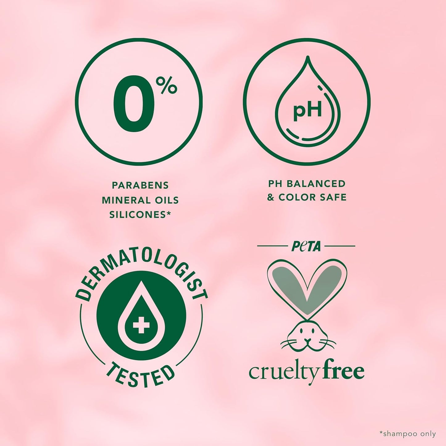 Herbal Essences Smooth Collection Shampoo & Conditioner Set with Rose Hips & Vitamin E – Paraben-Free, Color-Safe, Shine & Frizz Control (29.2 fl oz each, 2-Pack)