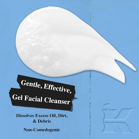 Kiehl's Ultra Facial Cleanser – Gentle Foamy Face Wash for All Skin Types, 5 Oz