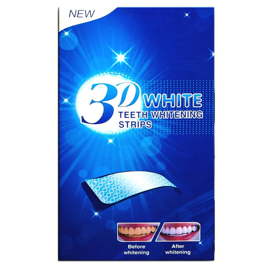 Teeth Whitening Strips Kit – 14 Treatments for Bright Smile, Stain Removal & Sensitive Teeth Care (28 Pcs)