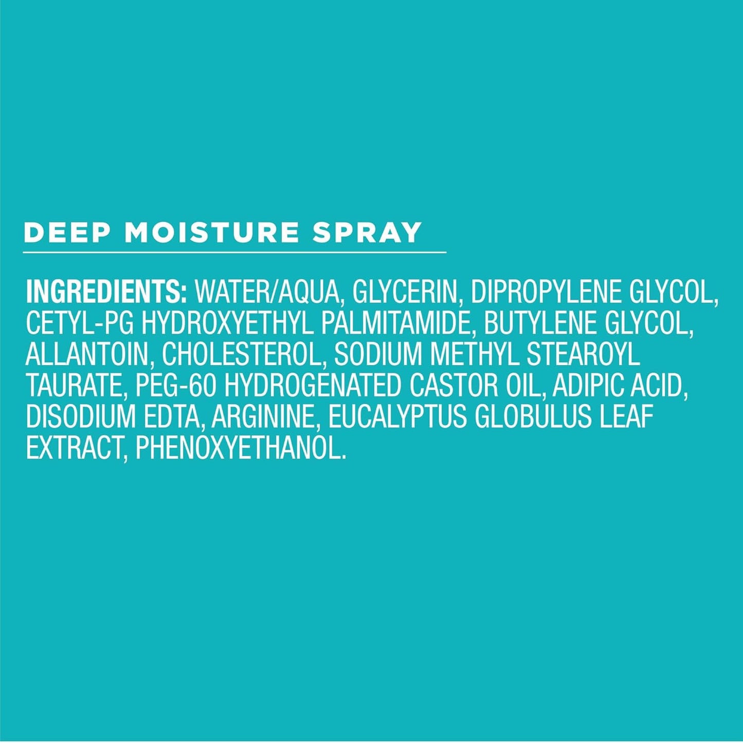 Curel Deep Moisture Spray with Ceramides – Hydrating Face & Body Mist for Dry, Sensitive Skin, 5oz