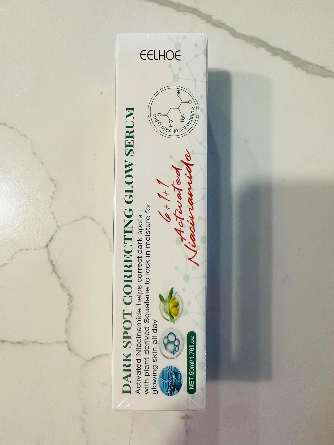AhmedKazi Dark Spot Correcting Glow Serum – Korean Skincare with Niacinamide & Papaya Extract | Brightening, Moisturizing & Even-Tone Serum for All Skin Types – 50ml