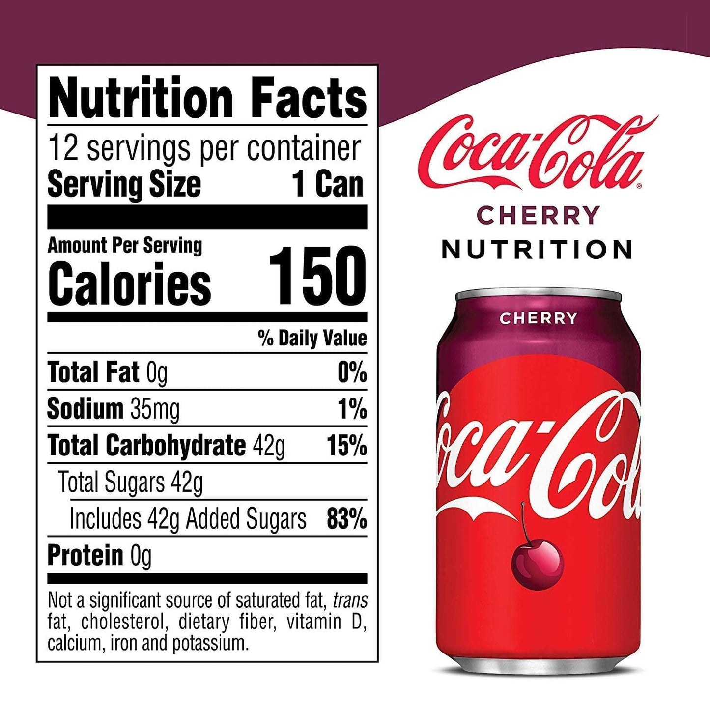 Coca-Cola Cherry Soft Drink – Classic Coke with Bold Cherry Twist | 330ml Cans Pack of 6 (Imported)