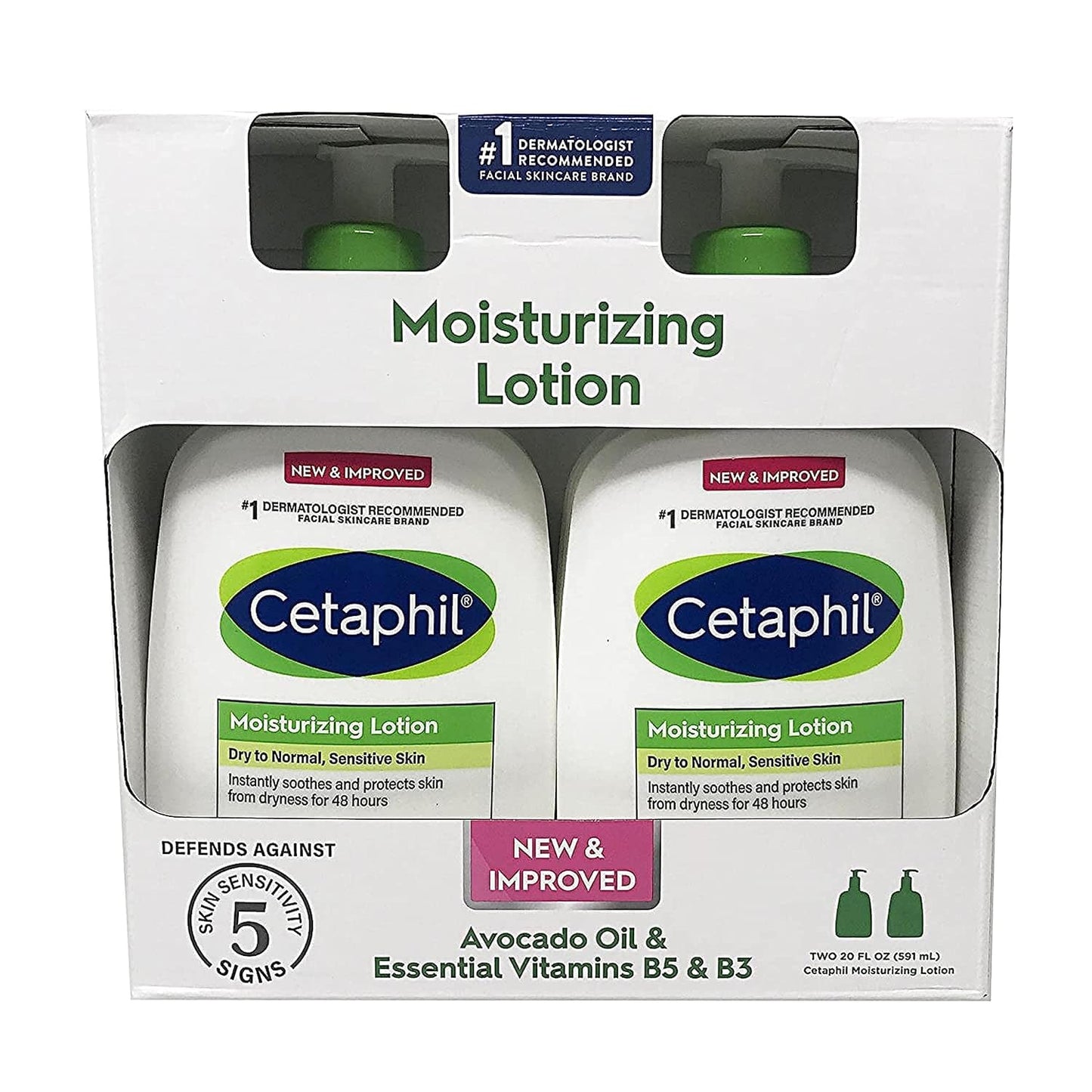 Cetaphil Body Moisturizing Lotion – 16 oz, Fragrance-Free Hydration for Sensitive Skin