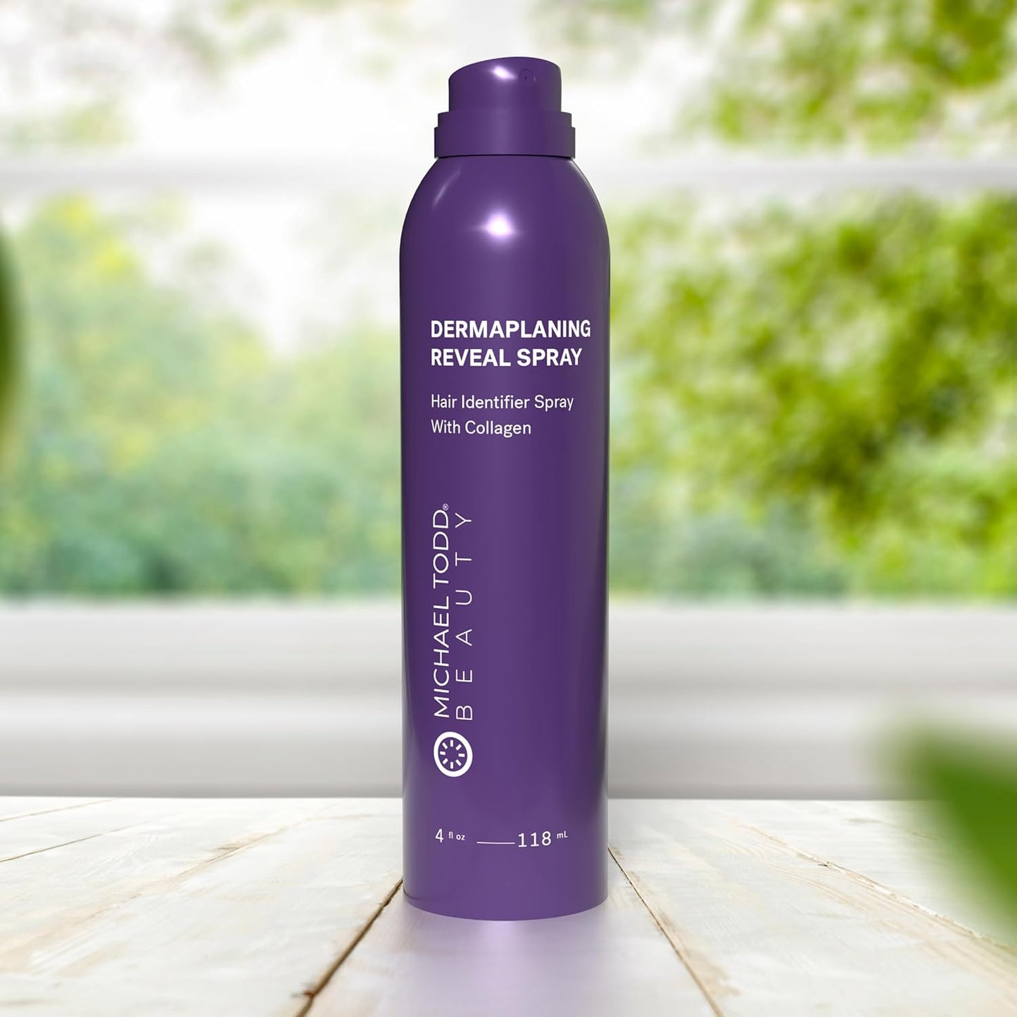Michael Todd Sonicsmooth Hair Identifier Spray – Collagen-Infused Dermaplaning Prep Mist for Peach Fuzz Removal & Radiant Skin – 4oz