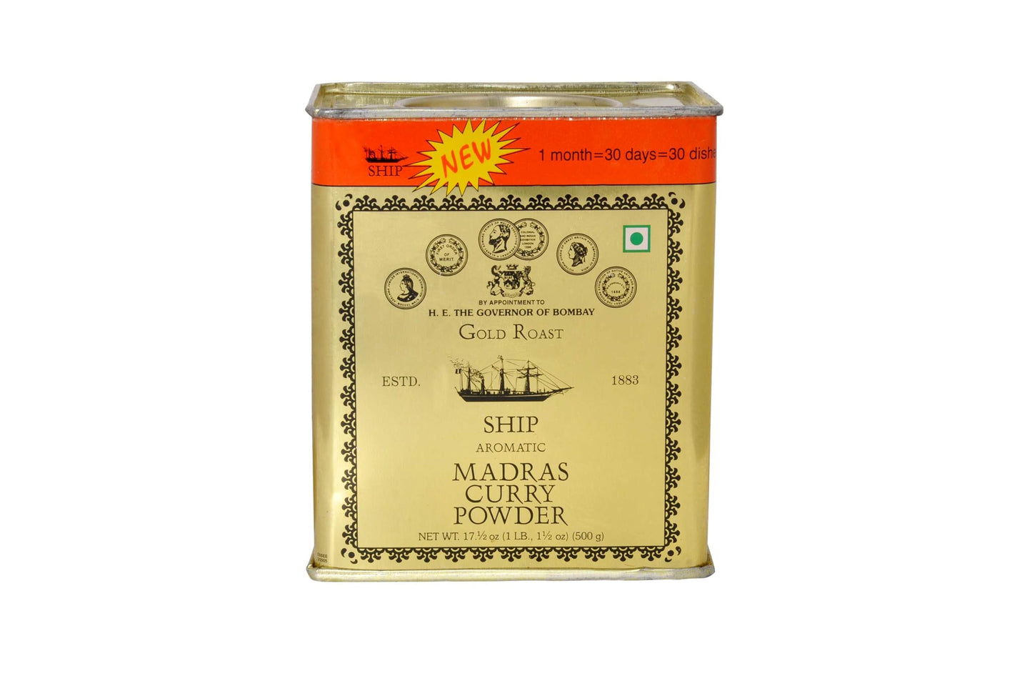 SHIP The Original Madras Curry Powder 250g | 15+ Indian Spices Blend for Veg & Non-Veg Curries | Indian Curry Masala Powder for Cooking | Sabzi Masala for Kitchen