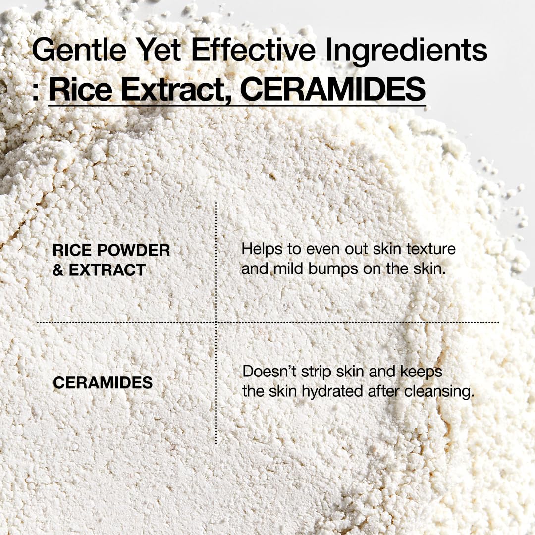 ANUA Rice Enzyme Brightening Cleansing Powder – Gentle Exfoliating Face Wash & Rice Mask for Radiant Skin (40g)