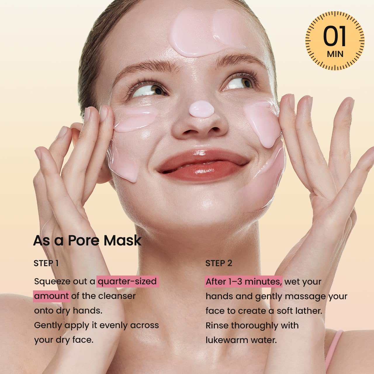 BIODANCE Collagen Mask to Foam Cleanser – 2-in-1 Pore Care & Hydrating Face Wash | Korean Skincare for Sensitive & Oily Skin, 5.07 fl. oz (150 ml)