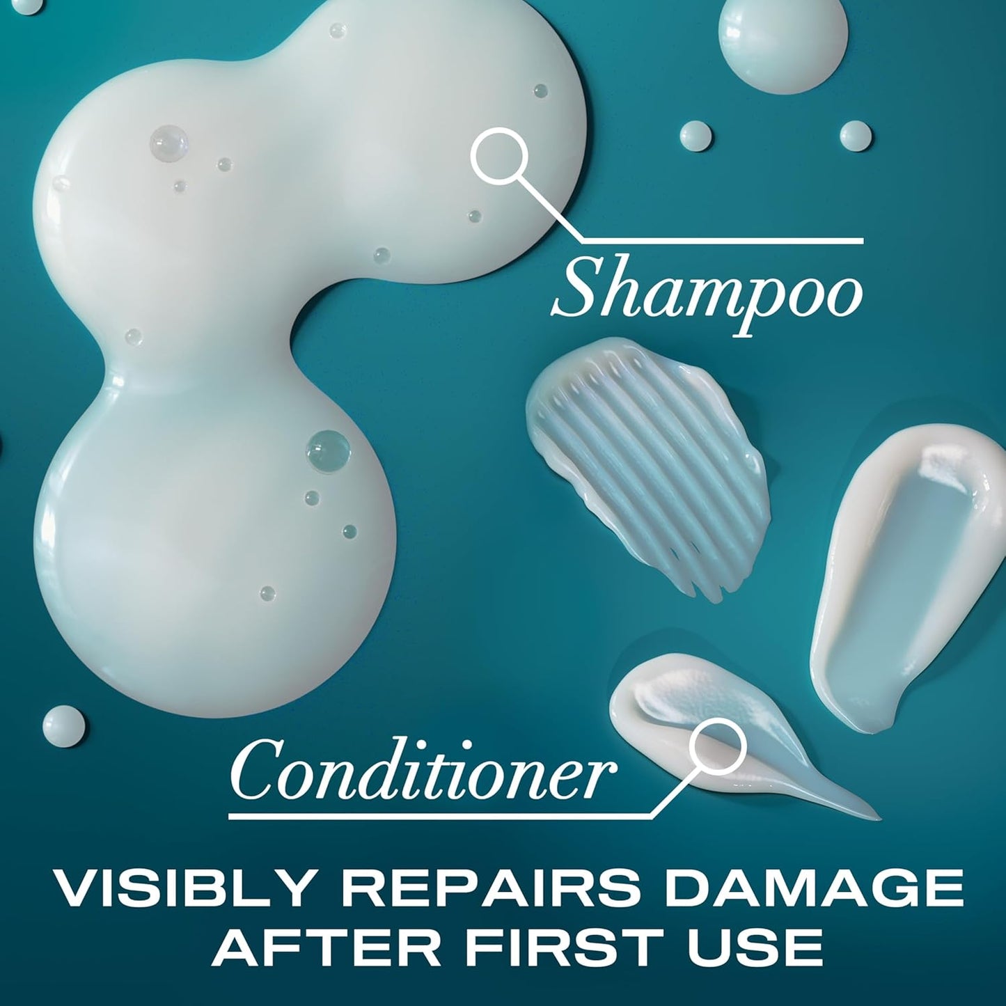 OGX Renewing + Argan Oil of Morocco Shampoo & Conditioner Set – Sulfate-Free Damage Repair for Dry, Damaged Hair (2 × 13 fl oz)
