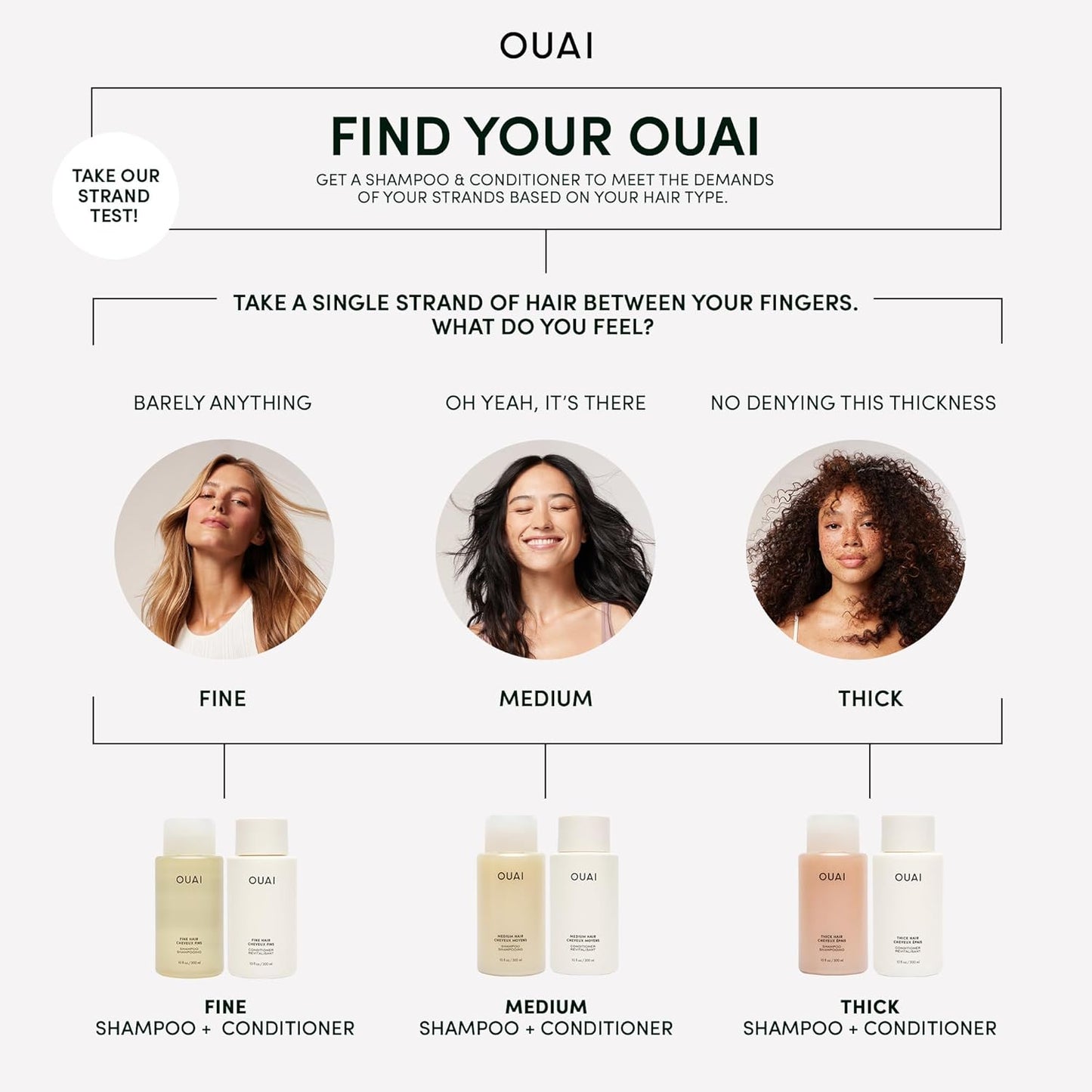 OUAI Fine to Medium Hair Mask – Deep Hydration & Repair for Shiny Hair