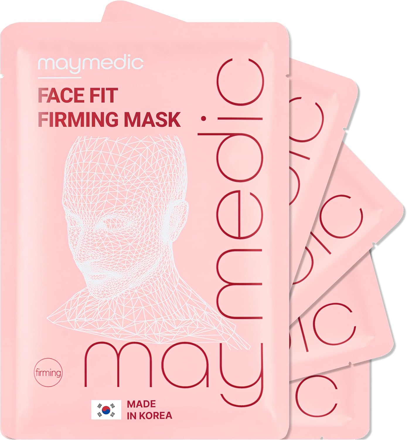 MAYMEDIC Collagen Face Sheet Mask (5 Pcs) – Hydrating, Firming & Anti-Aging Skincare for All Skin Types