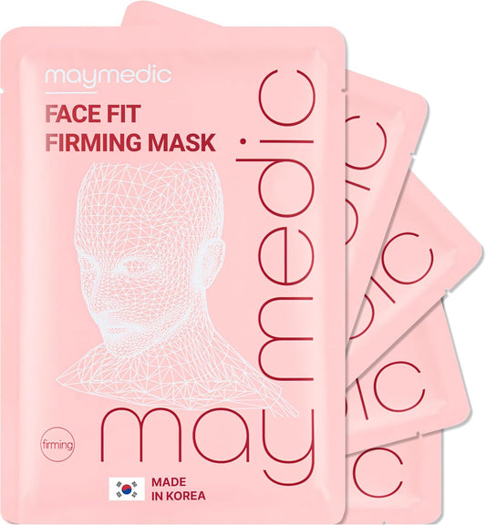 MAYMEDIC Collagen Face Sheet Mask (5 Pcs) – Hydrating, Firming & Anti-Aging Skincare for All Skin Types