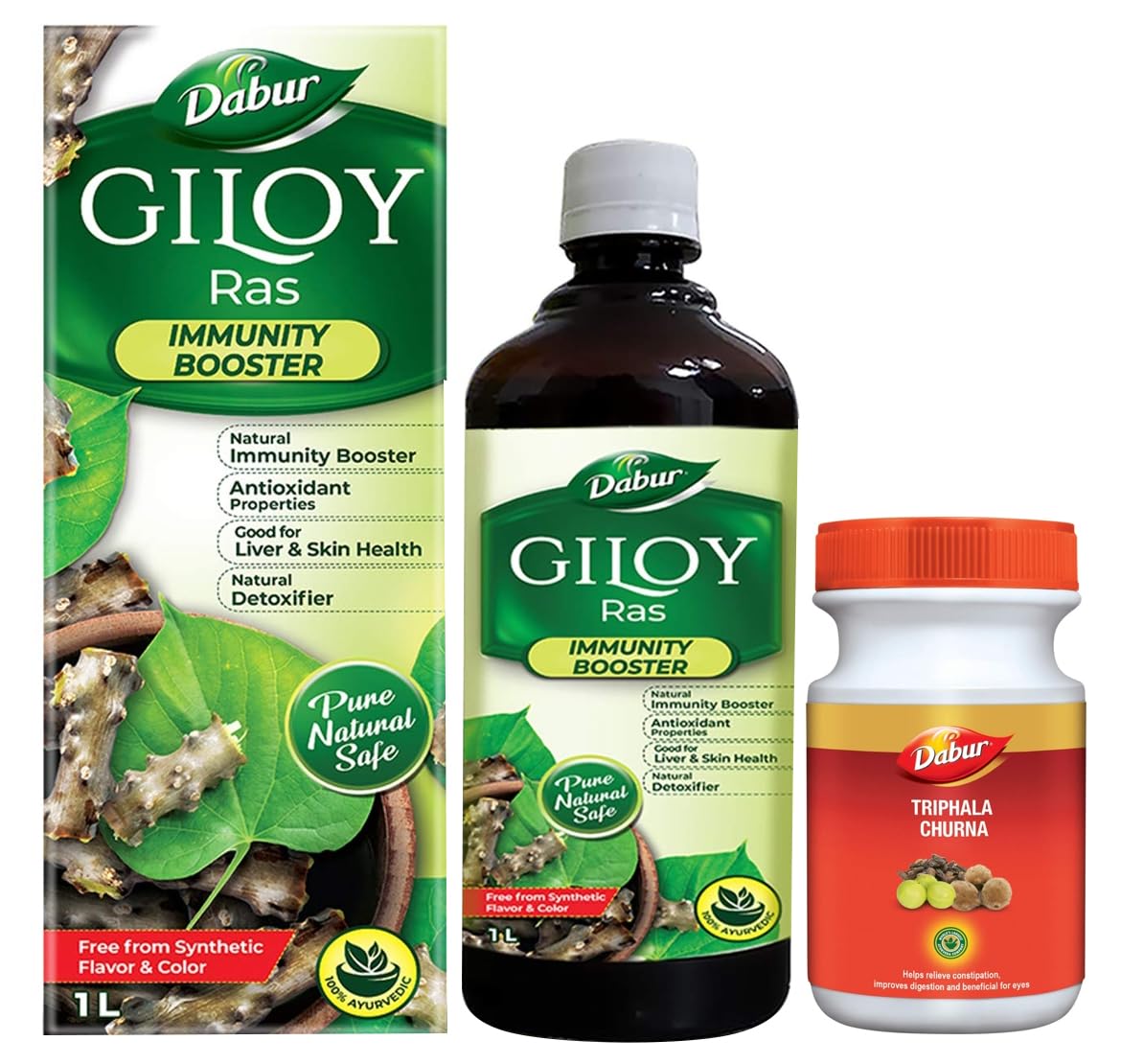 Dabur Aloe Vera Juice - 1L | Ayurvedic Health Juice For Good Skin & Hair Health | Detoxifies & Rejuvenates Skin & Body | Good For Liver & Digestive Health | Immunity Booster