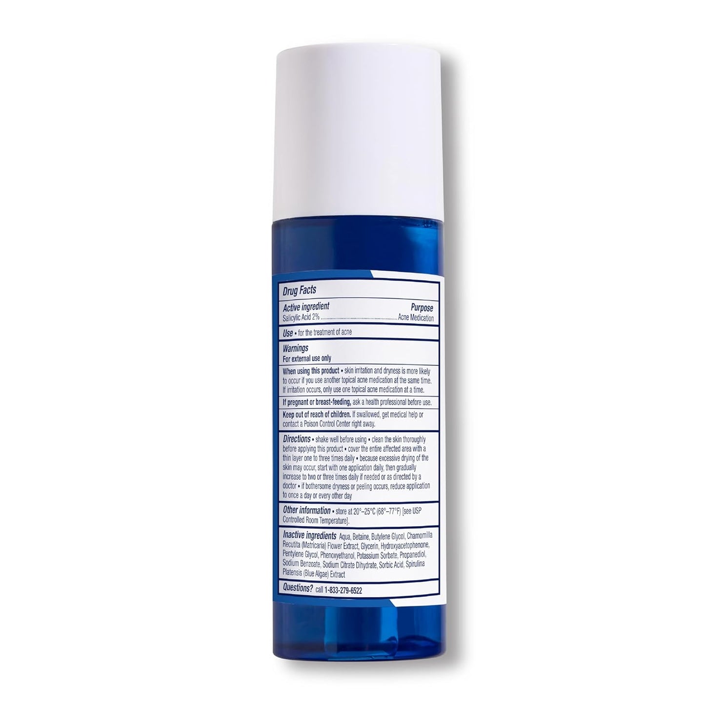 PanOxyl Clarifying Exfoliant 2% Salicylic Acid | BHA Acne Treatment for Clear, Smooth Skin | 4 fl oz